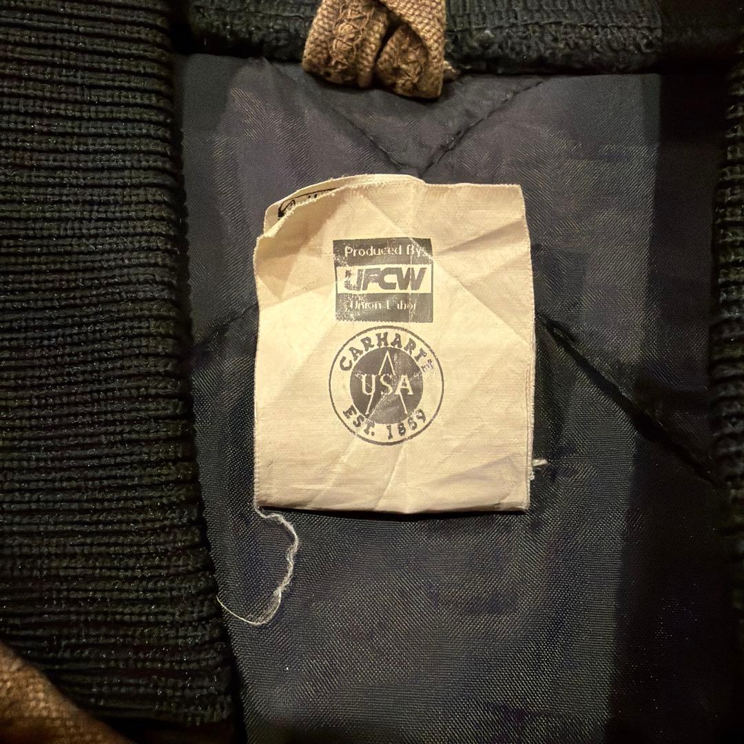 Carhartt カーハート ベスト ブラウン USA 星タグ