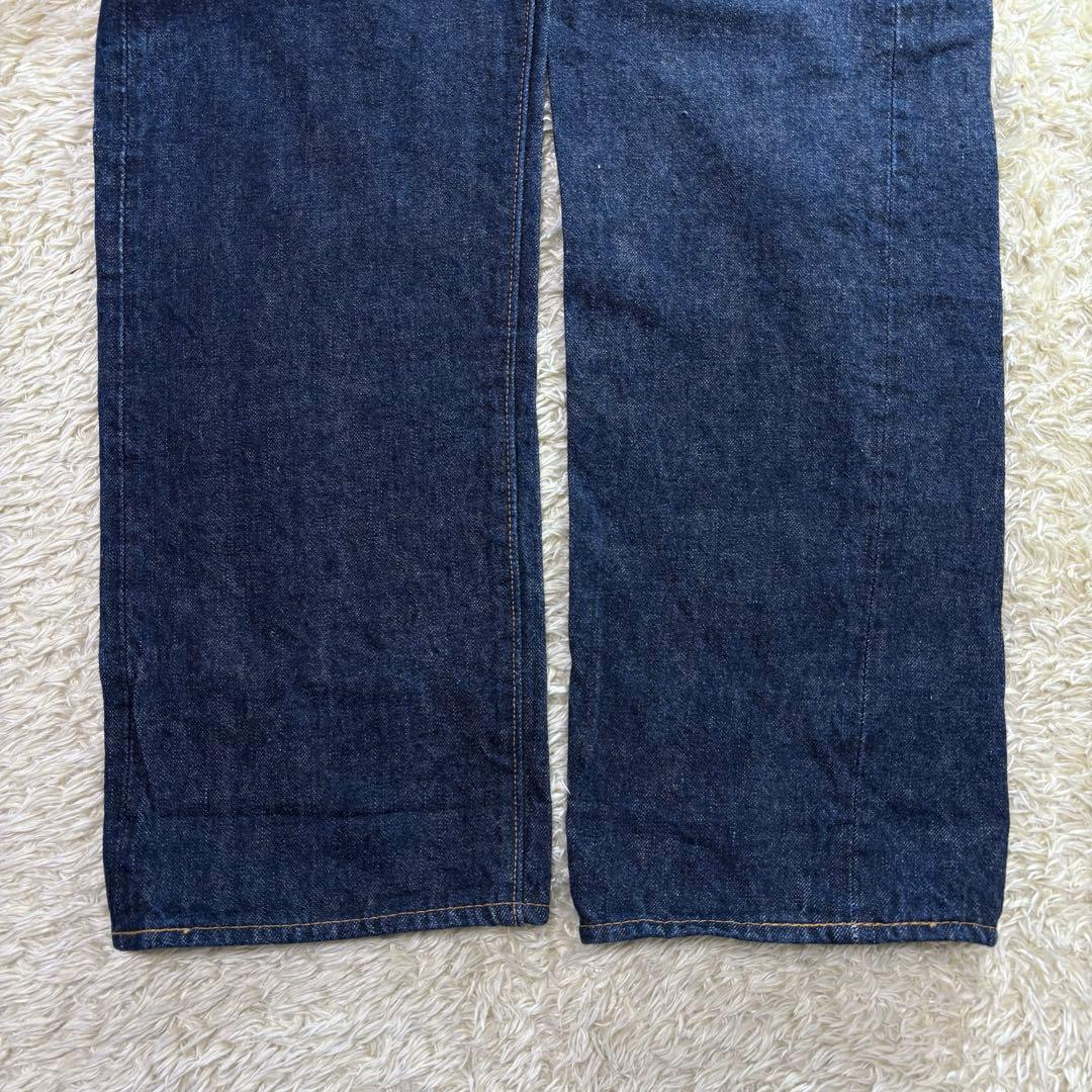 オアスロウ105★インディゴ　L◎5ポケットストレートデニム★