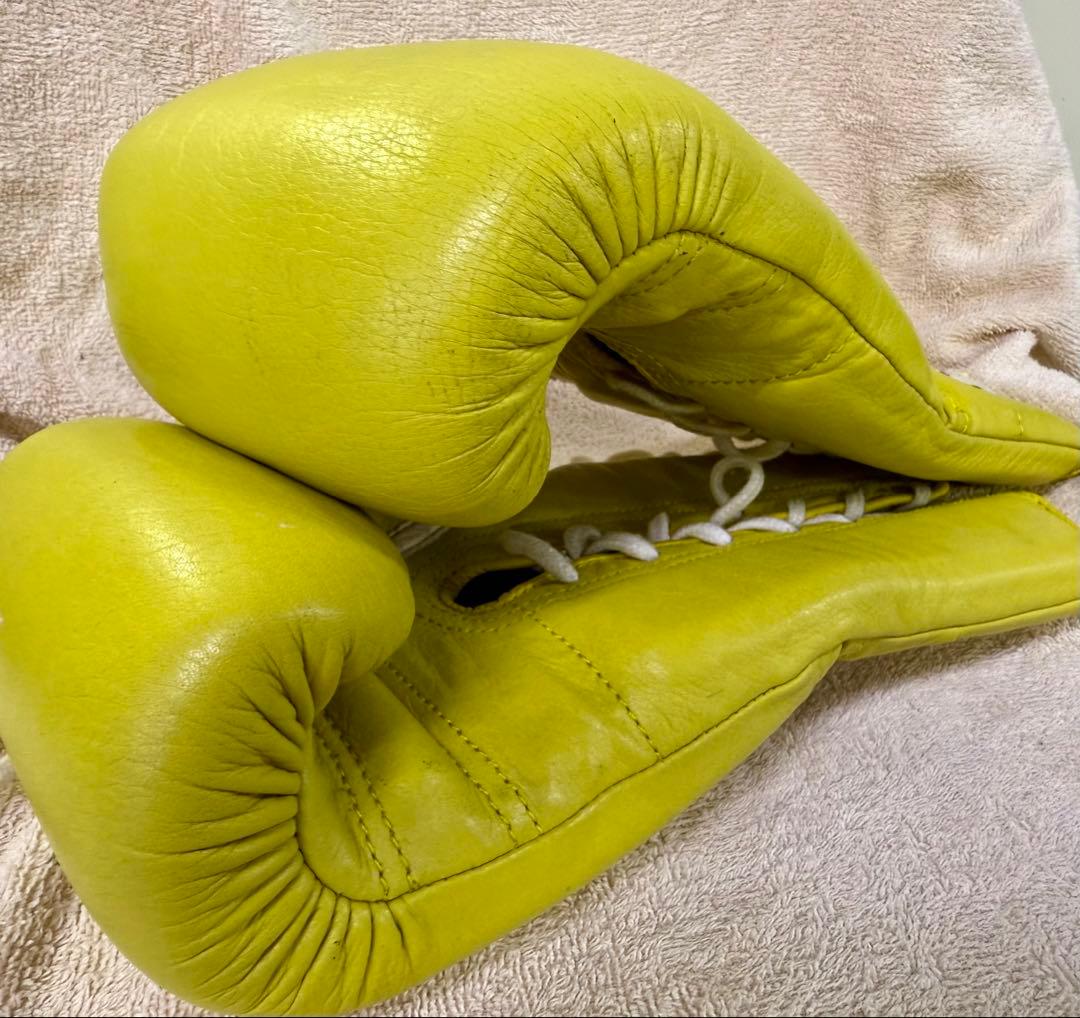 Winning ボクシンググローブ 14 oz 黄色　MS-500