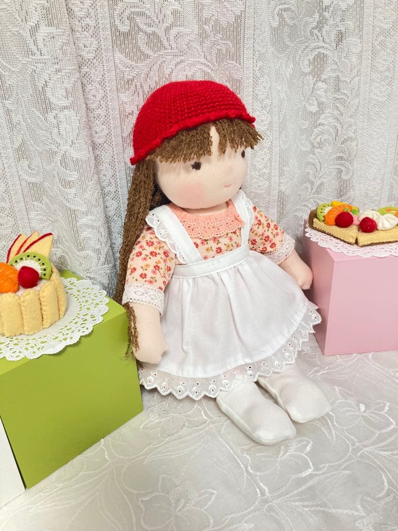 ウォルドルフ人形30㎝と着替えセット
