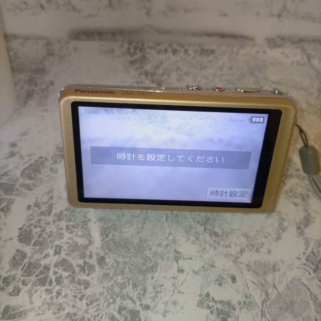 ❖【極美品に近い】Panasonic LUMIX DMC-FX77 ゴールド