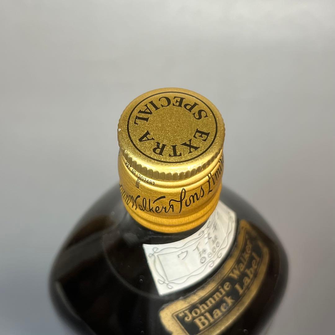 R*i様 未開栓 古酒 ジョニーウォーカー 黒ラベル キングサイズ ジョニ黒 箱