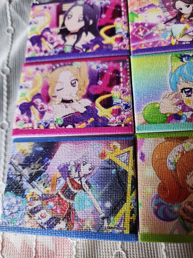 オールアイカツ！大衣装展 ミニキャンバスボード 10個セット