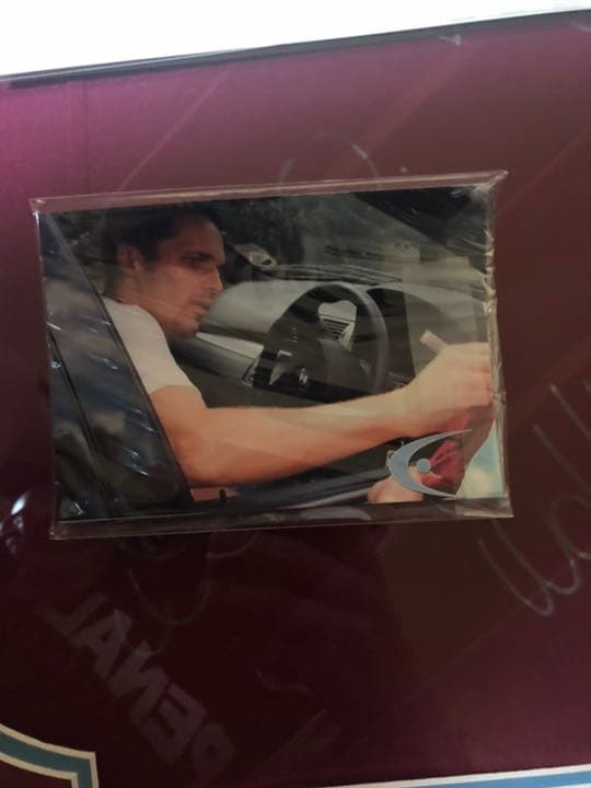 ウエストハムユナイテッド　サイン入りユニフォーム　証明書付き