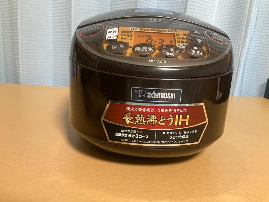 ★美品★2019 年製 Zojirushi NP-VZ10 炊飯器 5.5合