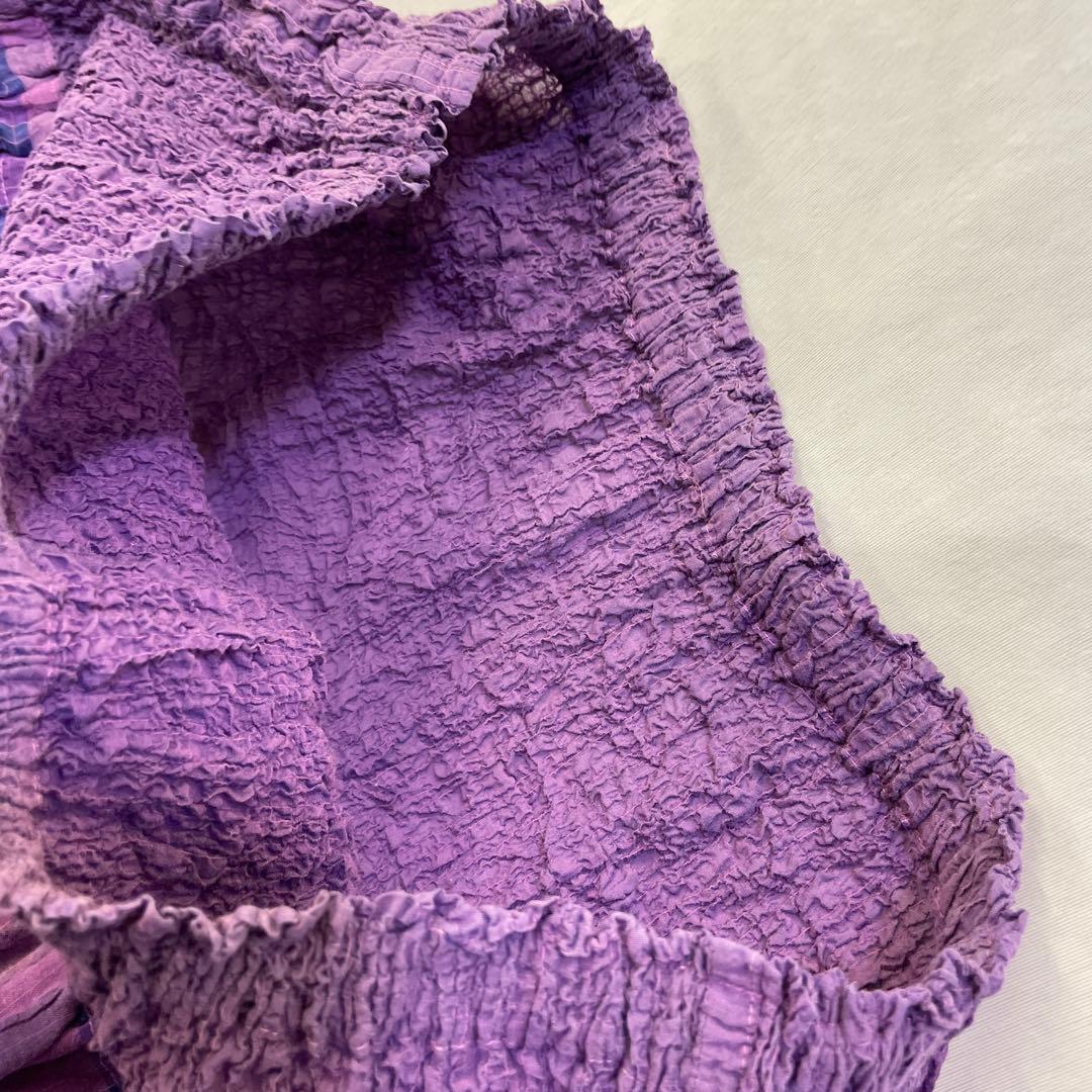 ISSEI MIYAKEイッセイミヤケ　me ガウチョパンツ　キャロット