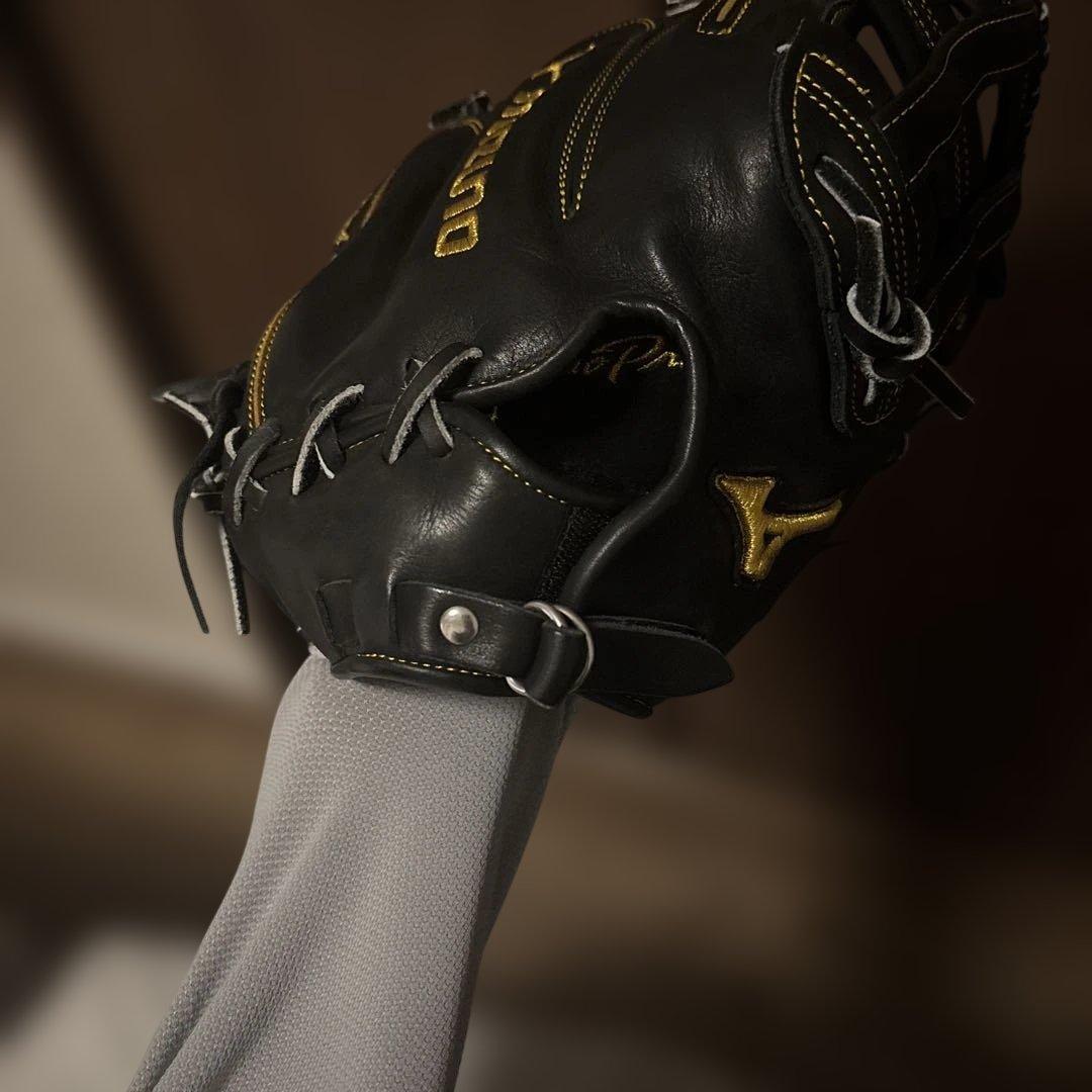 【アメリカ限定】ミズノプロ　野球　ファーストミット　硬式用　ブラック　日本未発売