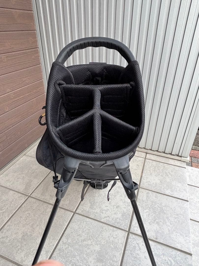 NEW ERA キャディーバッグ カモネイビー　スタンド式