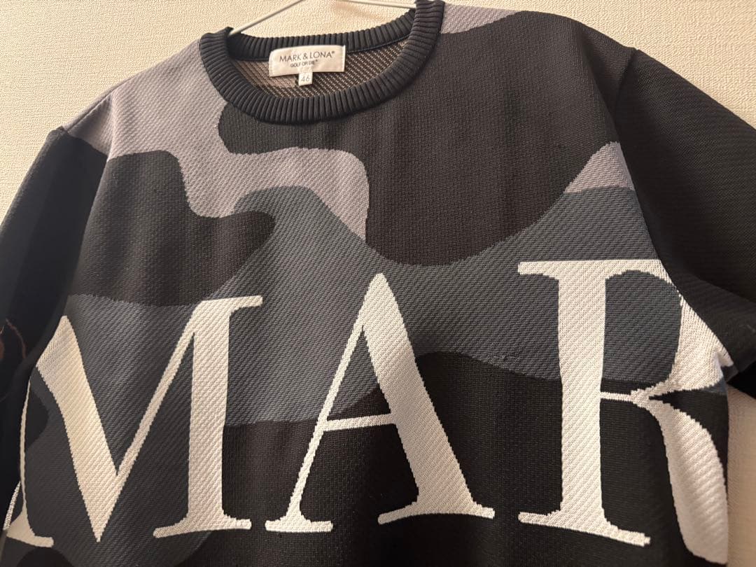 マークアンドロナ MARK&LONA 迷彩 カモフラ セーター GOLF ゴルフ