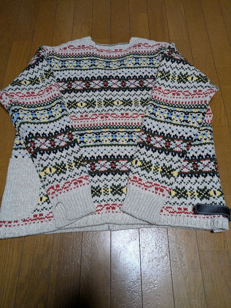 【最終価格】SUNSEA NORDIC SWEATER size3