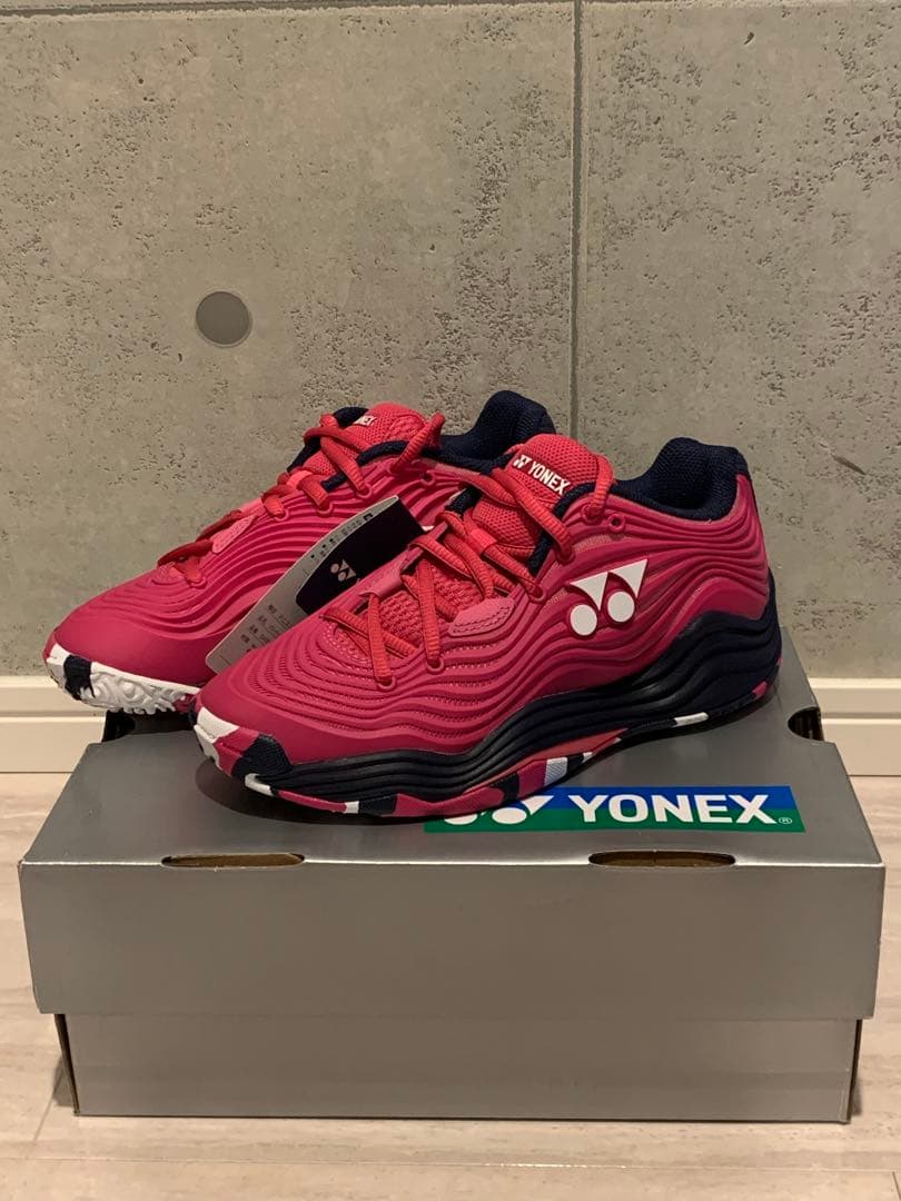 新品未使用　ヨネックス　YONEX シューズ　ローズピンク　SHTF5LGC