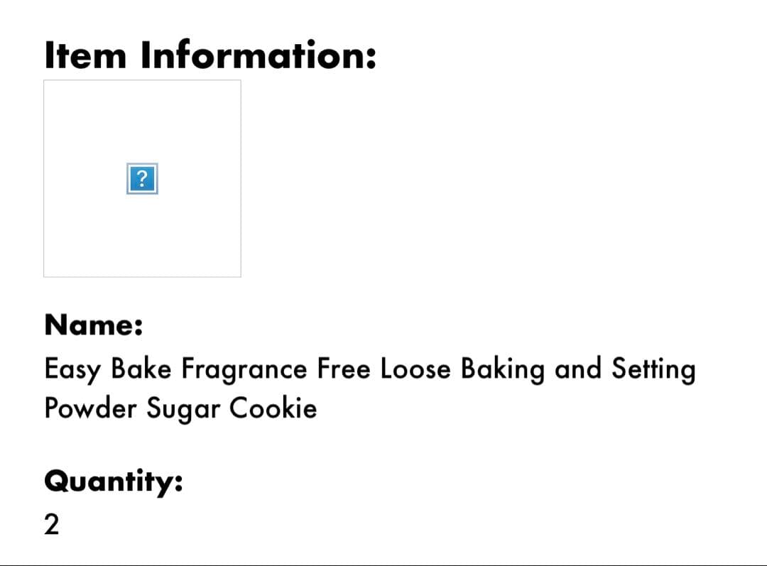 Huda Beauty Sugar Cookie ルースパウダー