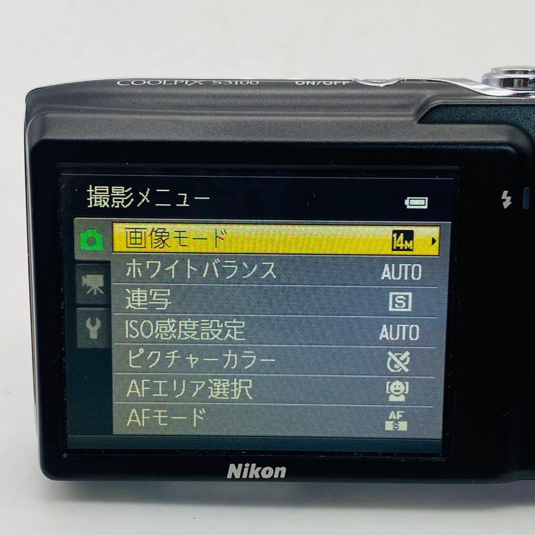 【美品動作確認済み】Nikon COOLPIX S3100