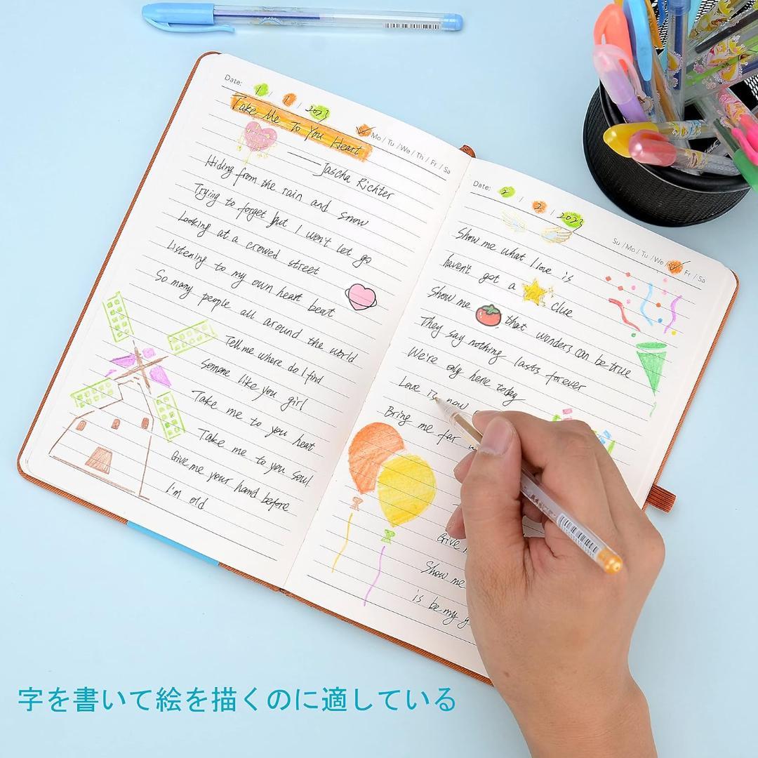 A5 ノート PUレザー中型 ハードケース メモ帳