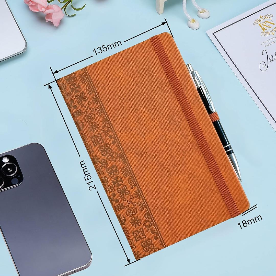 A5 ノート PUレザー中型 ハードケース メモ帳