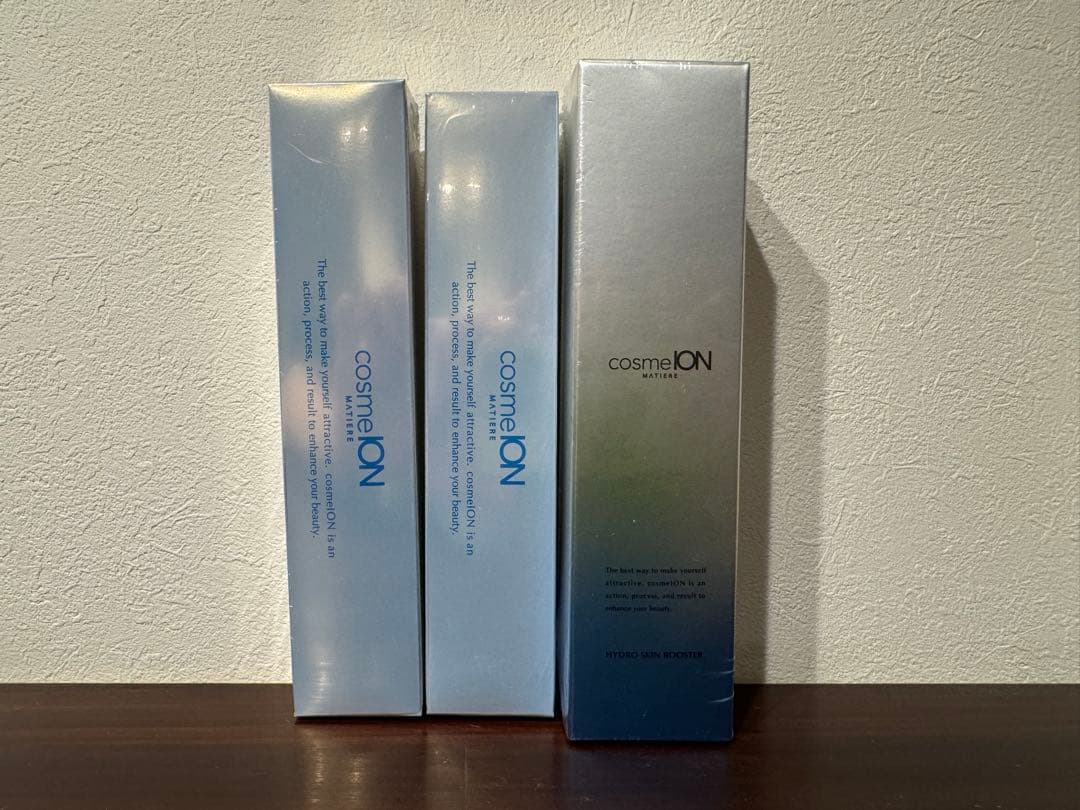 cosmeION コスメイオンHSCアイクリーム 10g×２　化粧水120ml