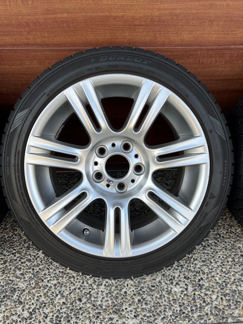 ジョージさま　E91 純正Mスポーツホイール スタッドレス付き