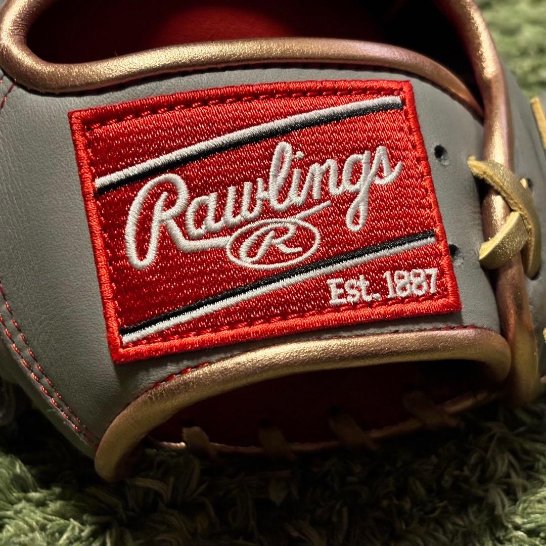 ローリングス　ファーストミット　左投げ用　HOH 軟式GR3HM3ACD 左利き