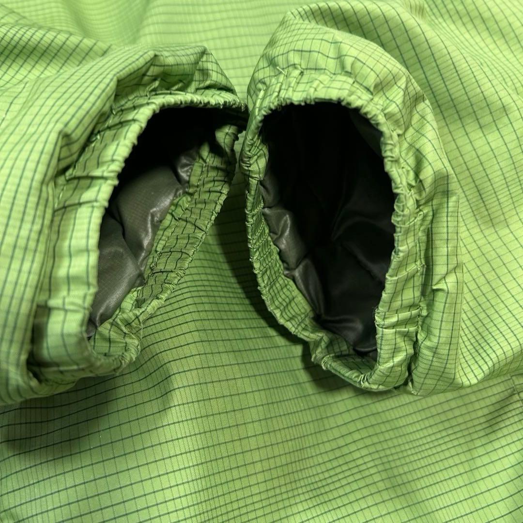 Patagonia マイクロパフフーディ レアカラー グリーン M