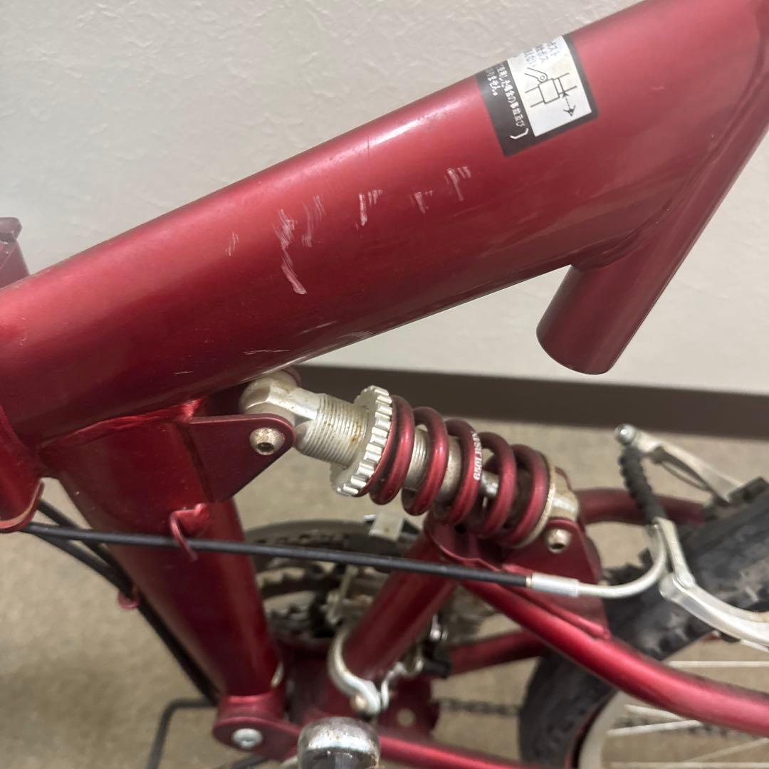 PEUGEOT マウンテンバイク 赤 Coca-Colaロゴ付き