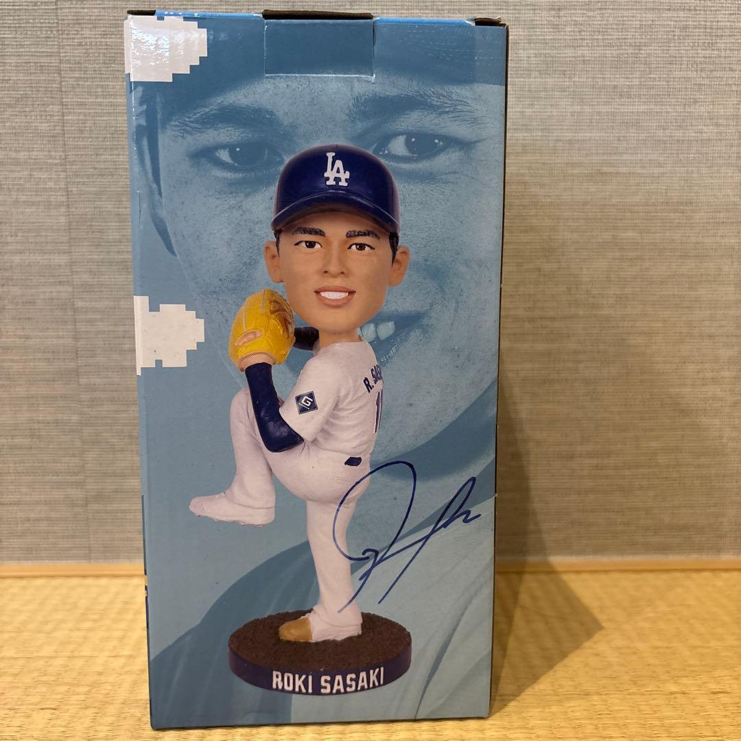 【球場限定】8/4 スタジアム限定 佐々木朗希　記念 ボブルヘッド