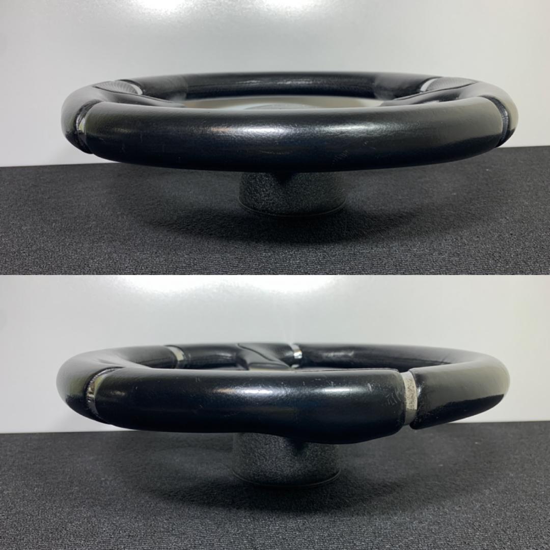 モモ ミレニアム M-15 ブラックレザー 希少 ホーンボタン・ネジ付