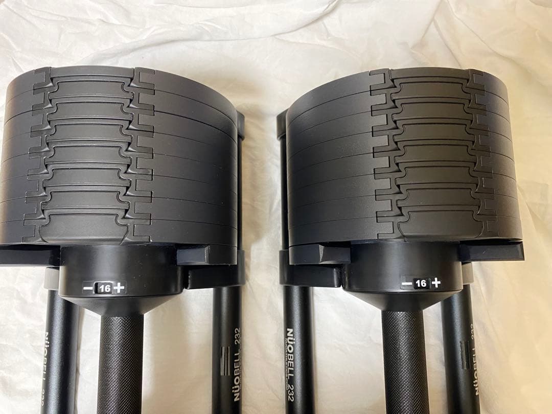 フレックスベル FLEXBELL 可変式ダンベル2kg刻み32kg ブラック①