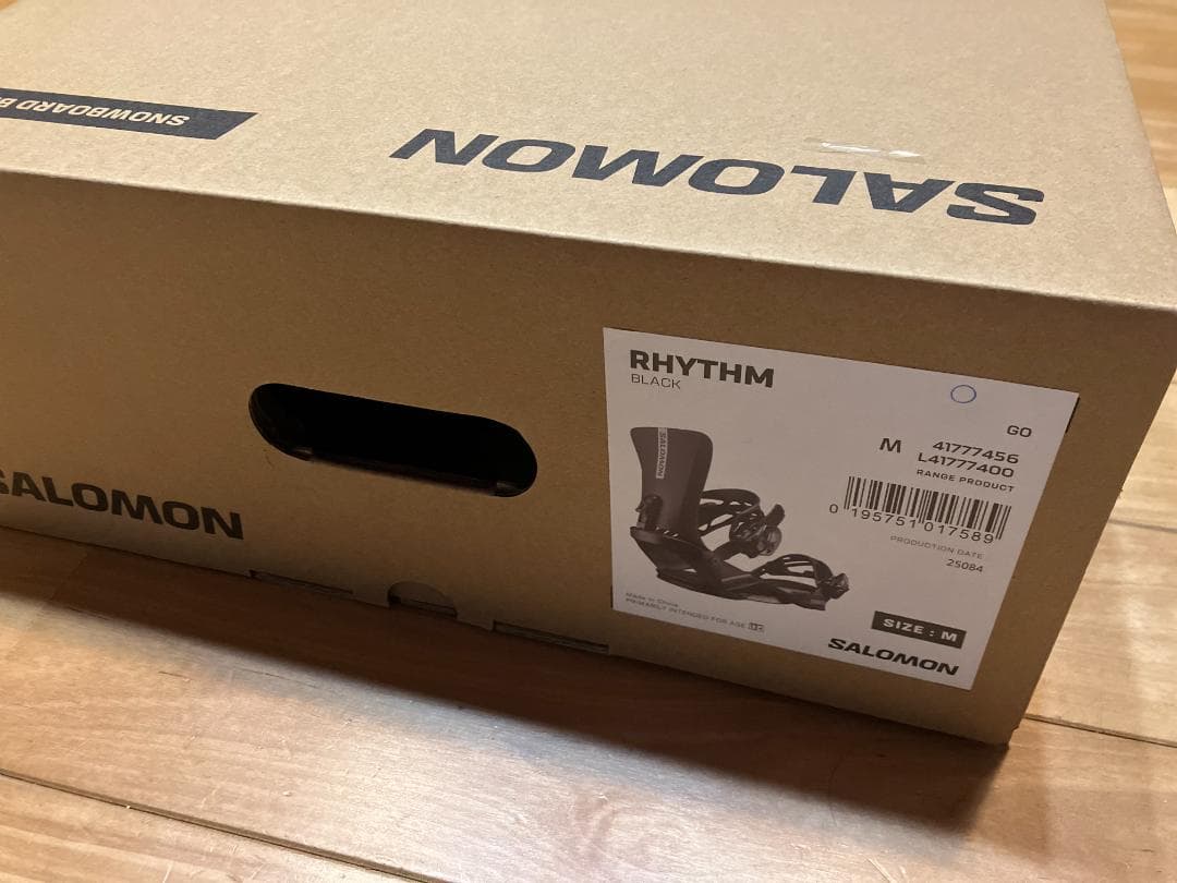 【新品未使用】SALOMON RHYTHM M ビンディング サロモン スノボ