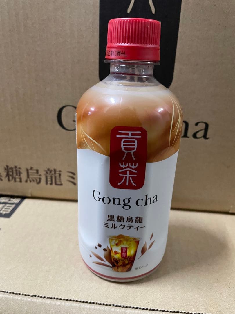 ゴンチャ　烏龍茶ミルクティー　2ケース48本