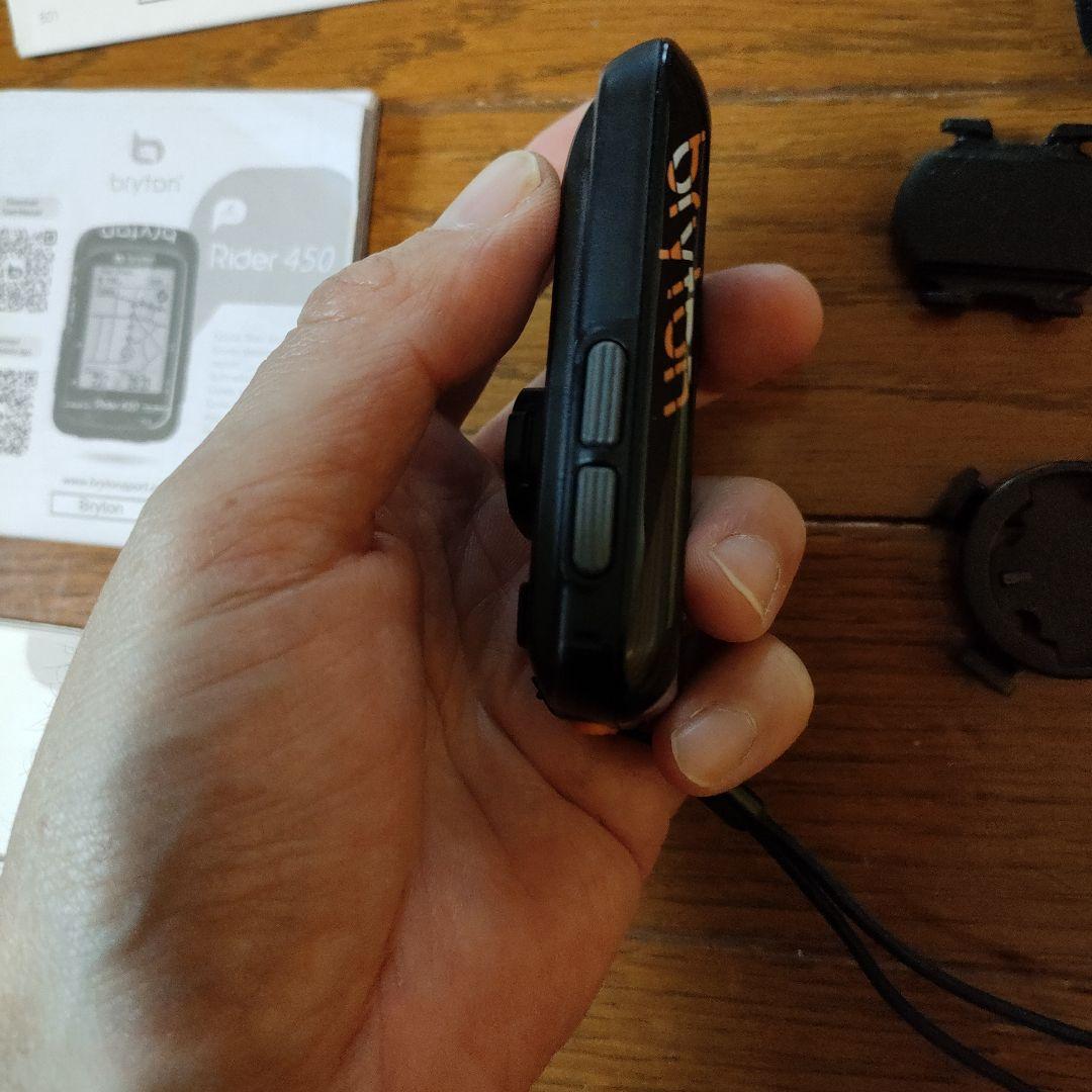 Bryton Rider 450 サイコン 本体トリプルセンサーセット