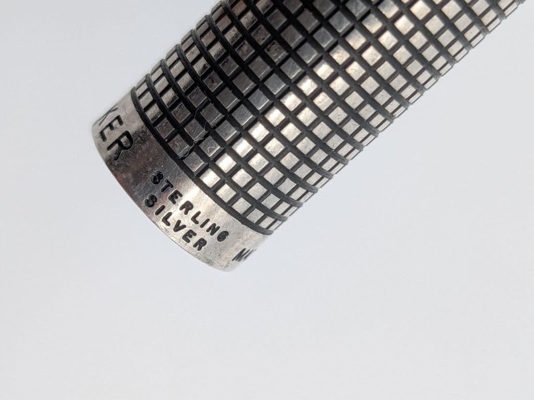 パーカー万年筆 75 スターリングシルバー 14K コンバーター付②2