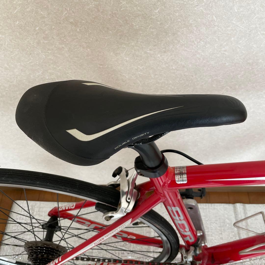 GIANT レッド ロードバイク SHIMANO