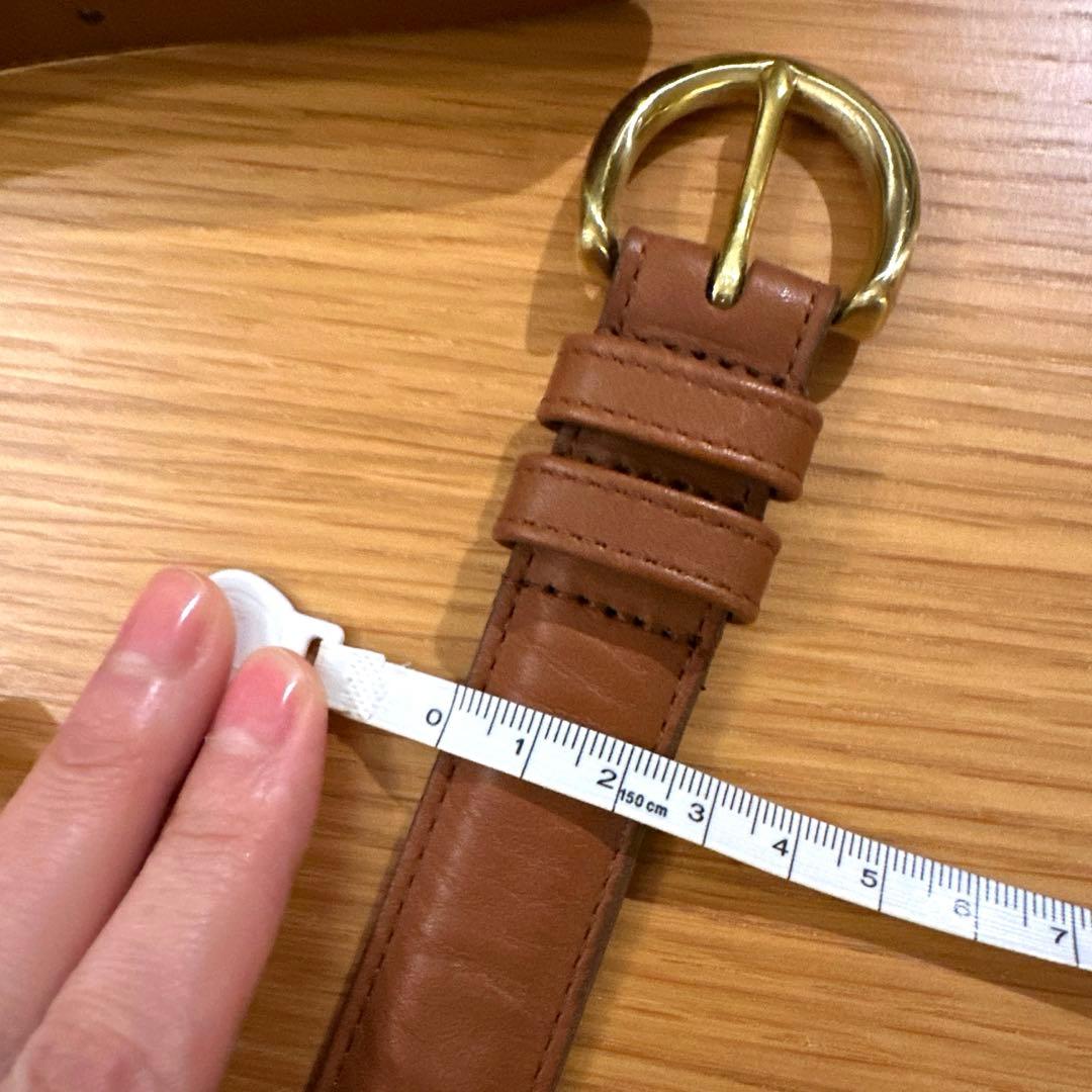 コーチ　ベルト　ブラウン　75 全90㎝　キャメル　ヴィンテージ　オールドコーチ