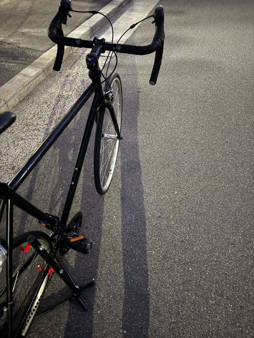 155 自転車 大阪市 【引取り限定】 28インチ 変速付 美品 ロードバイク