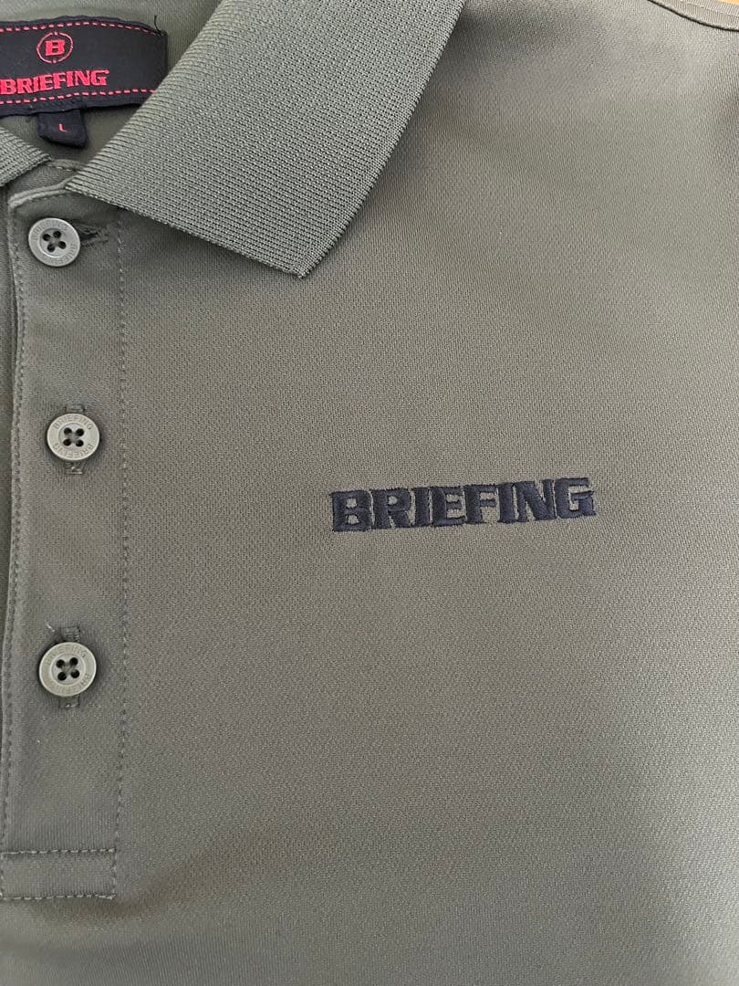 BRIEFING ポロシャツ オリーブ