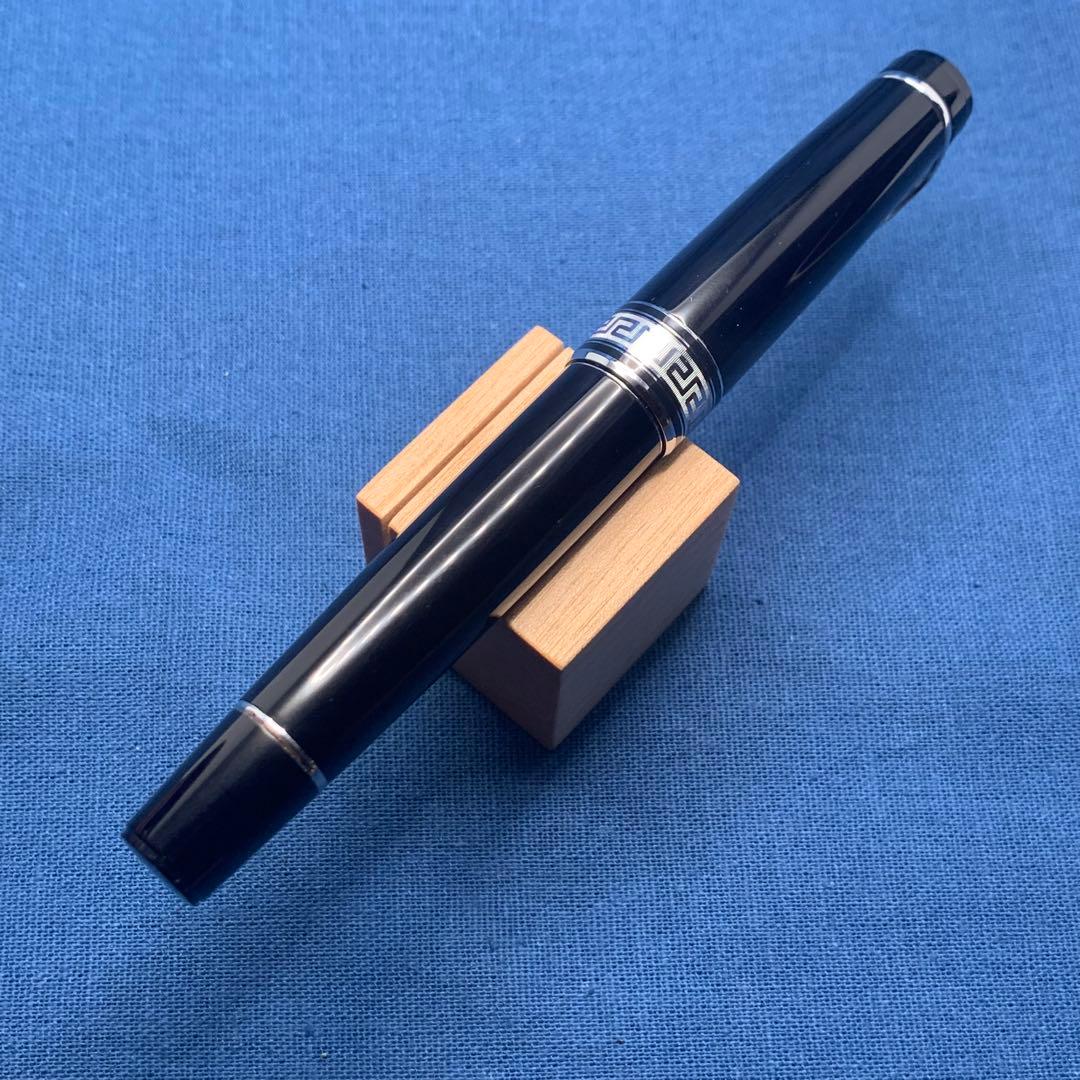 【良品】アウロラ　オプティマ　ネロ　万年筆 14K B CT