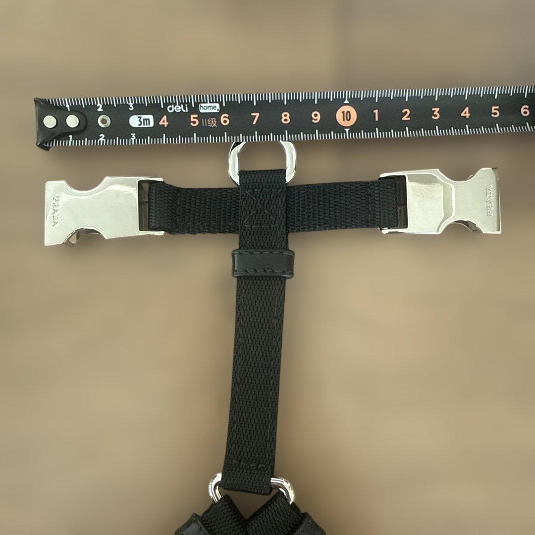 PRADA GUINZAGLI ハーネス ネロ TU