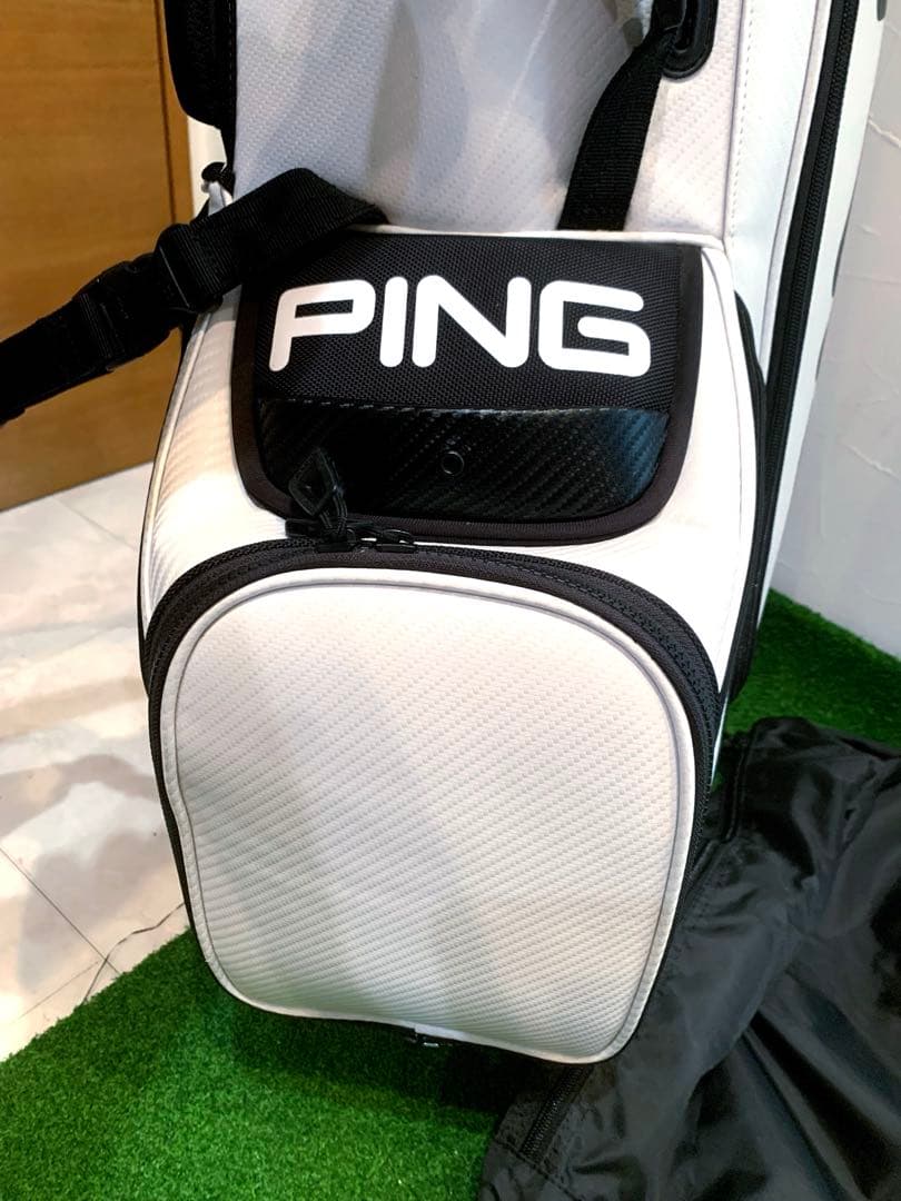 美品 PINGピンフーファーツアープ 口仕様 スタンド キャディバッグ