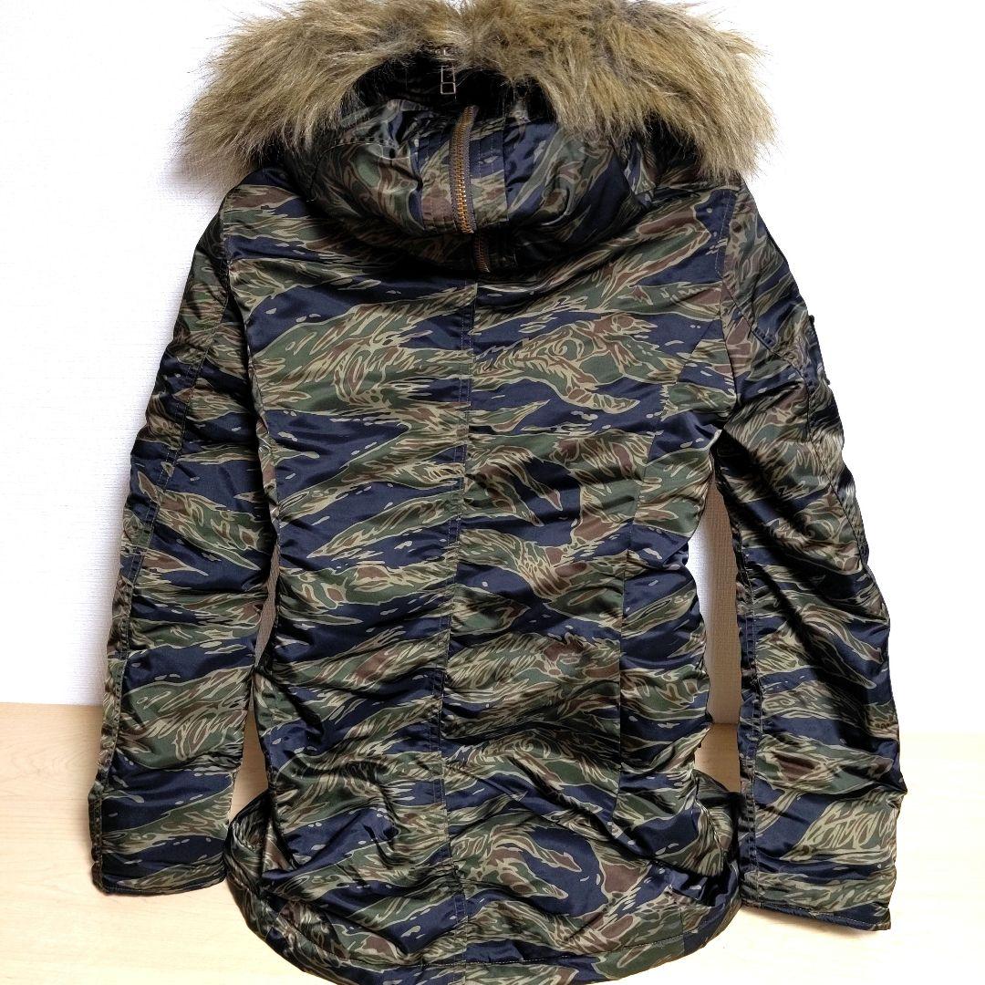 by17. HYSTERIC GLAMOUR 迷彩柄 パーカー モッズコート