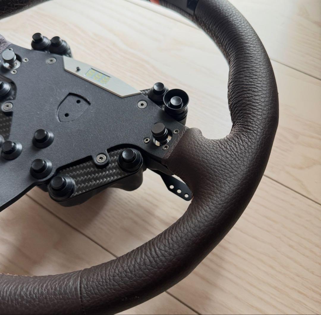 ★最終値下げ　FANATEC ポルシェ 918 レザー ステアリング 現状品