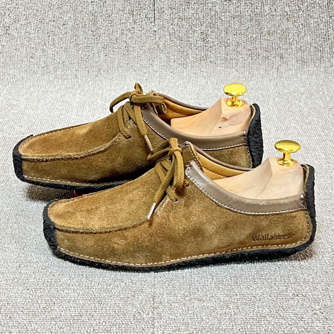 クラークス Clarks ナタリー ブラウン スエード モカシン UK5