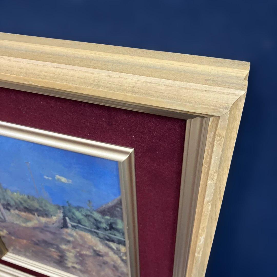 工芸画　岸田劉生　「道に生えたる枯草」