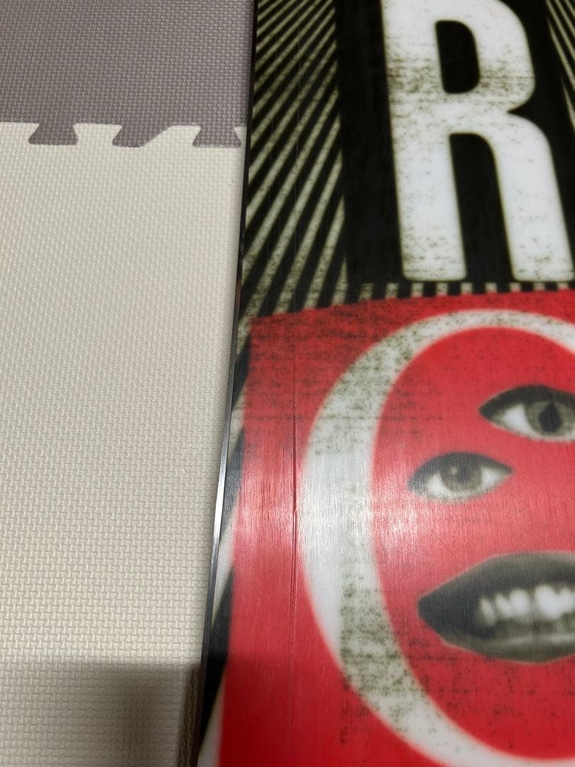 ナイトロスノーボード　nitro beast×volcom 158