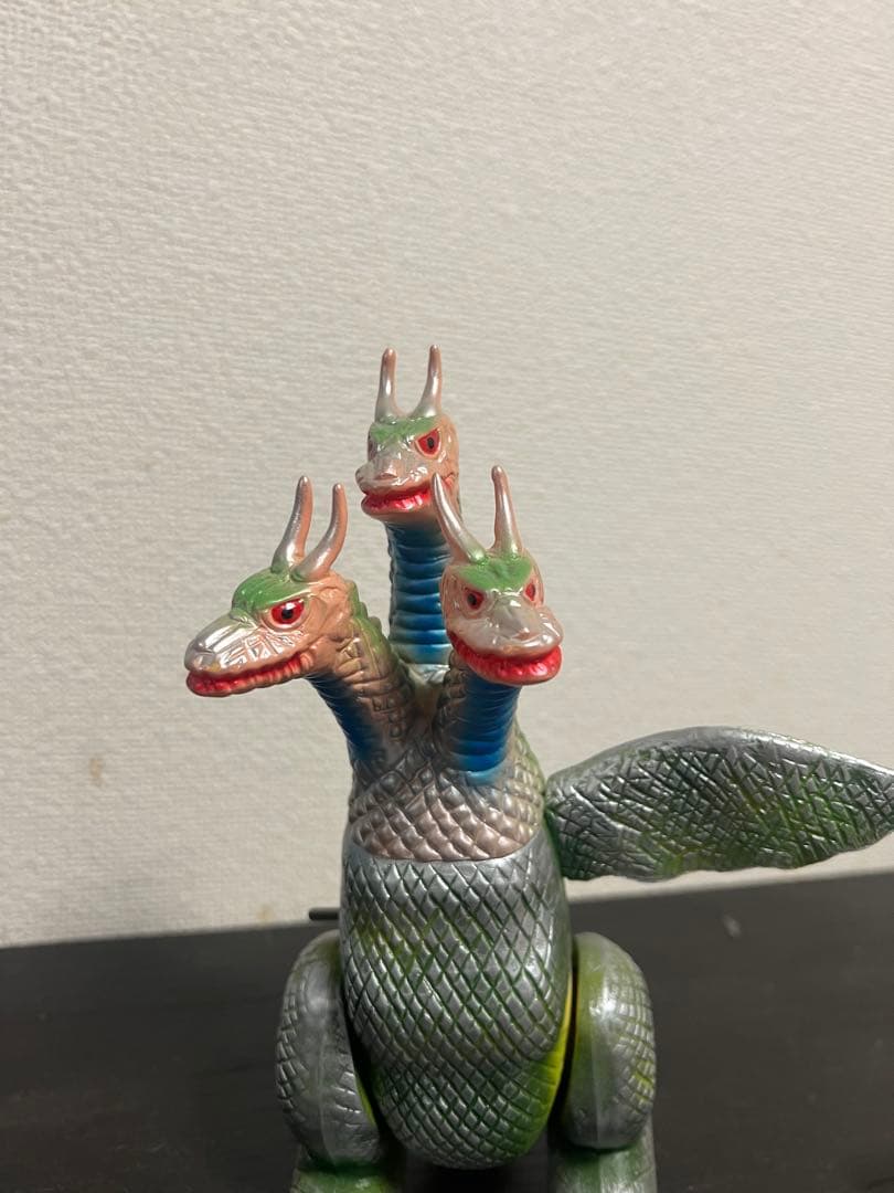 M1号の西村さんのキングギドラゼンマイプラモデル　ジャンク　ブルマァク