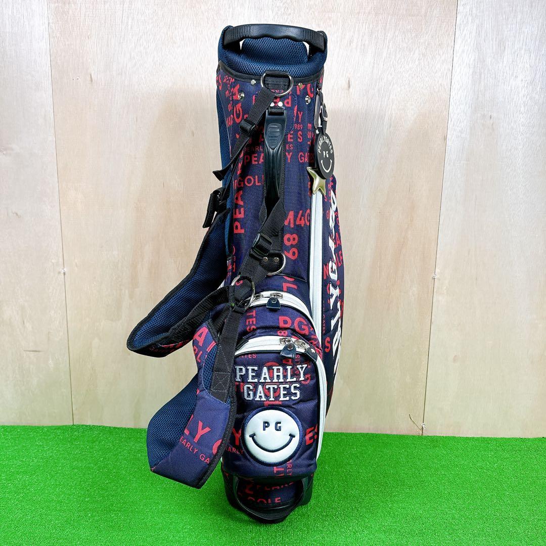 PEARLYGATES キャディバッグ スタンド式 ヘッドカバー付き 6分割