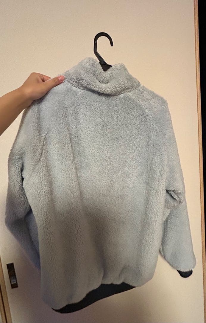 [リバーシブル] ヨネックス 紫色ボアジャケットsizeS