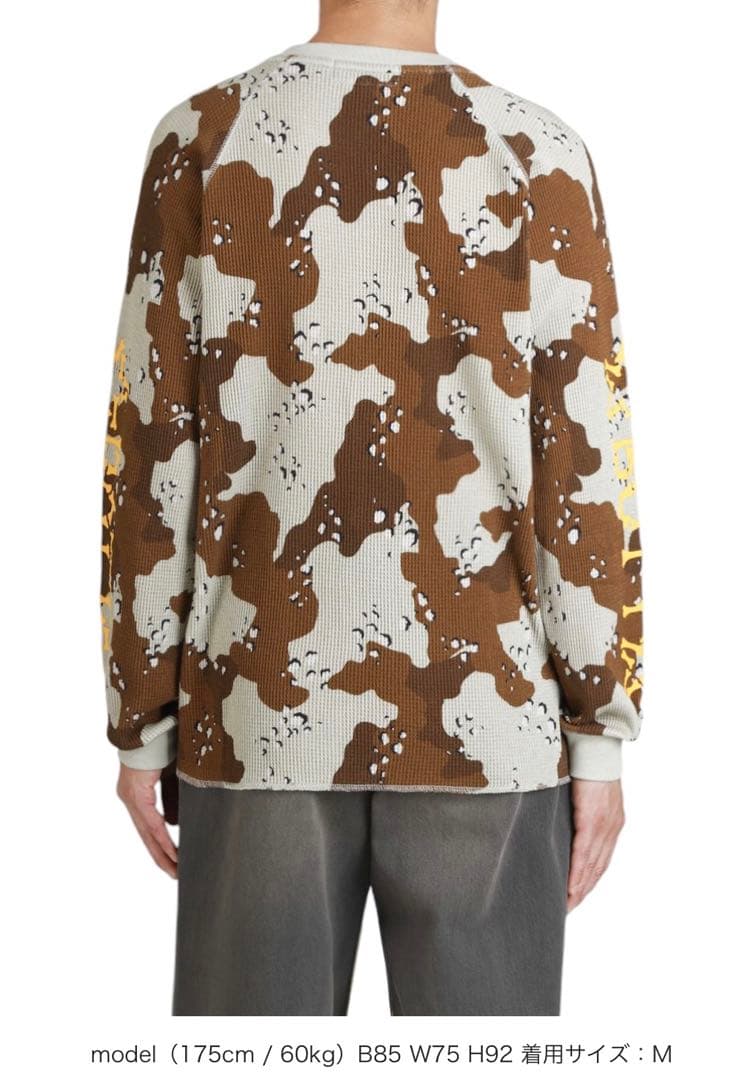 値下げ‼️新品未使用　BOTT カモ　サーマル　ロンT Mサイズ