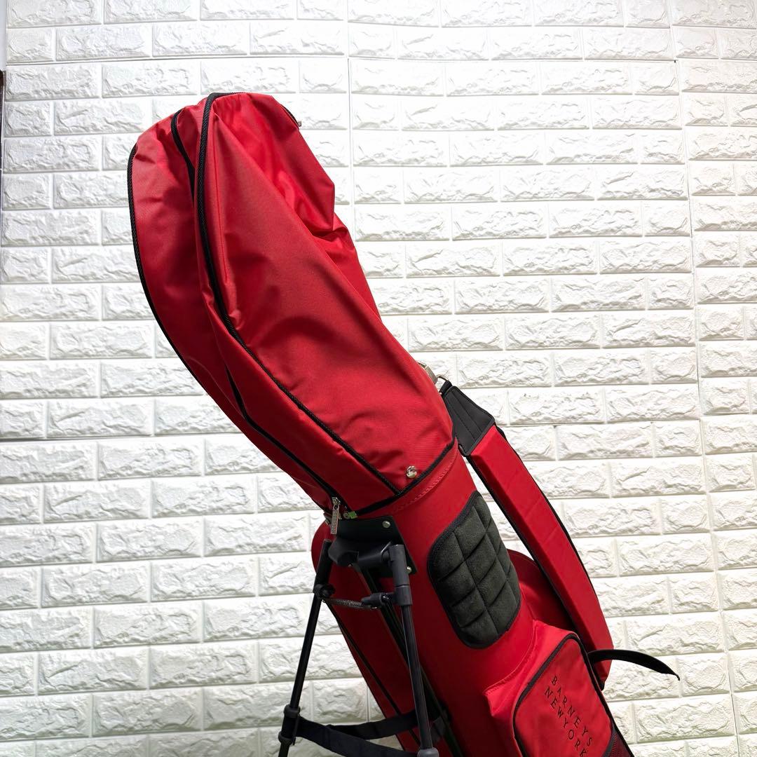 希少　ほぼ未使用　BARNEYS NEWYORK キャディーバッグ　スタンド式