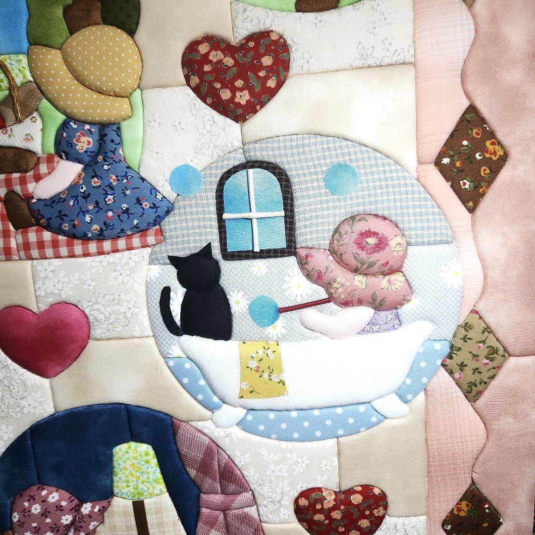 さくらほりきりスーちゃん木目込みパッチワーク