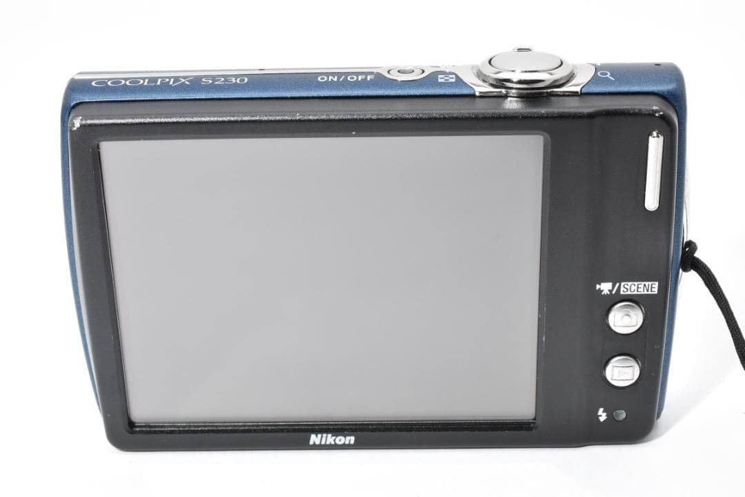 ニコン　Nikon COOLPIX S230 ブルー 《元箱付属・動作確認済み》